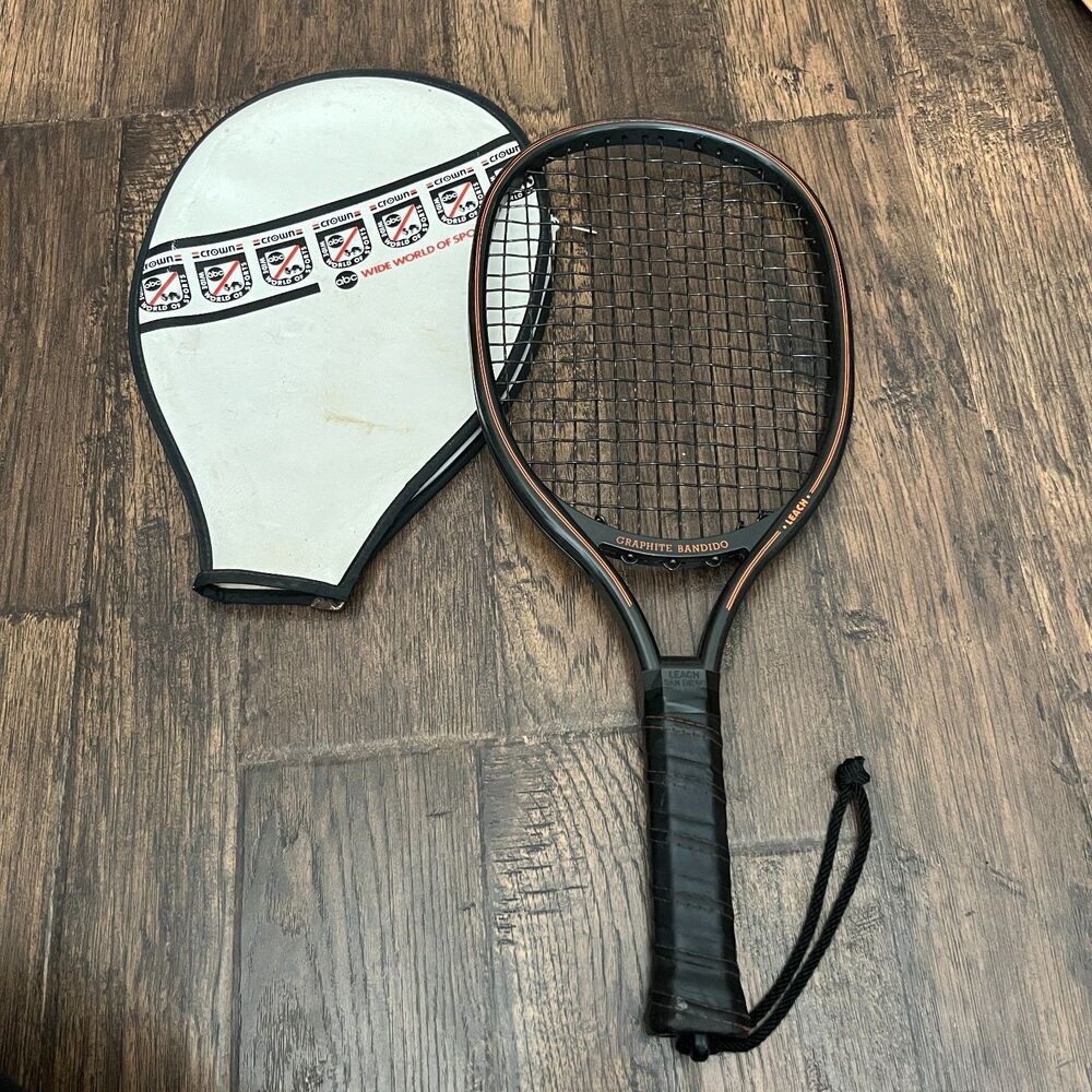 Old Vintage Leach Graphite Bandido Racquetball Racket Sports Tool San Diego USA